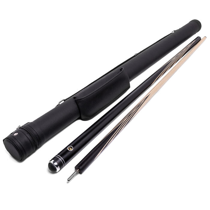 Cue for Russian billiards Black hornbeam 15 cuts (Workshop 