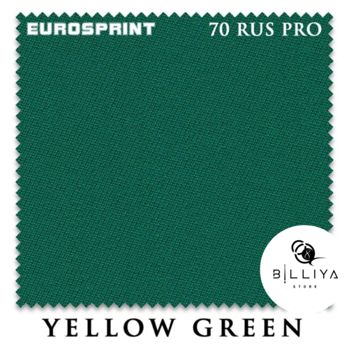 Сукно для бильярдного стола Eurosprint 70 Rus Pro (198 см Yellow Green)  