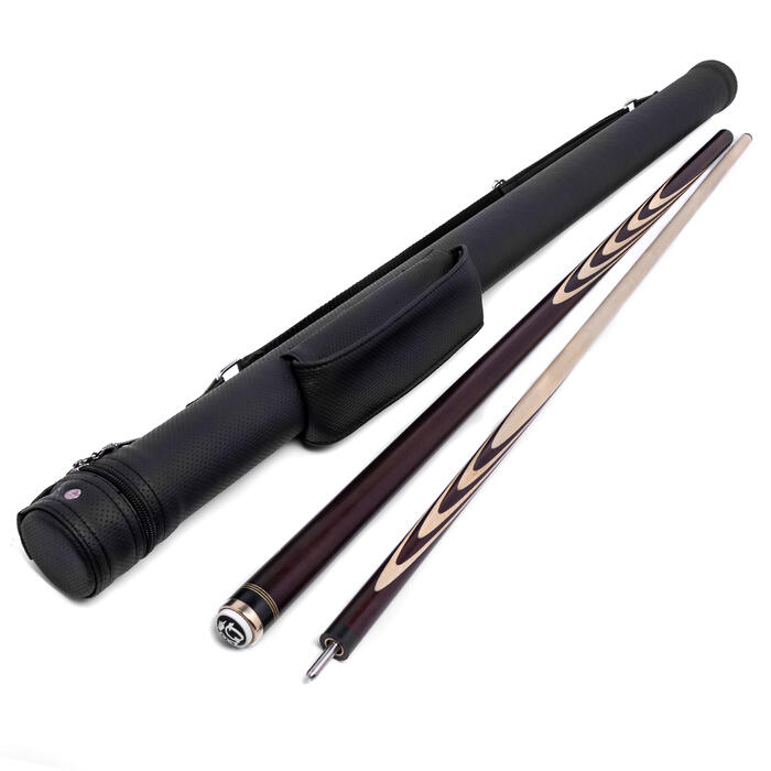 Cue for Russian billiards Dark hornbeam 15 cuts (E. Onishchenko)