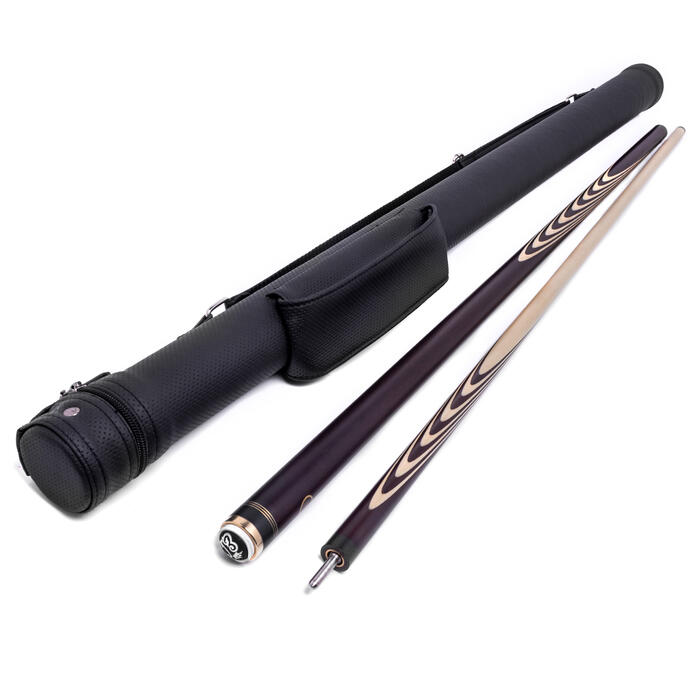 Cue for Russian billiards Dark hornbeam 25 cuts (E. Onishchenko)