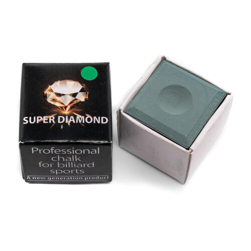 Крейда для більярду «SUPER DIAMOND» зелений (1 шт.)