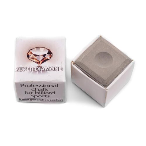 Крейда для більярду «SUPER DIAMOND» біла (1 шт.)
