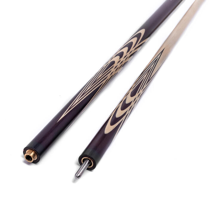 Cue for Russian billiards Dark hornbeam Tulip (E. Onishchenko)-3