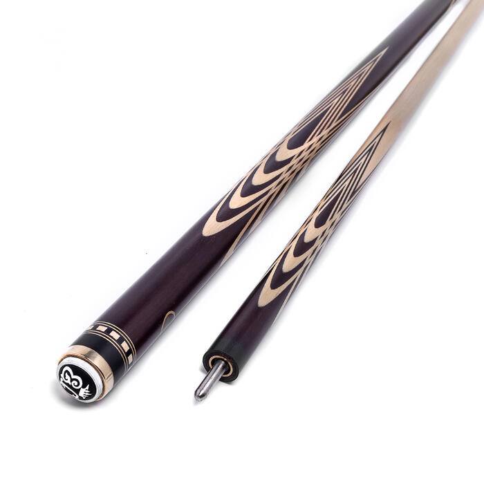 Cue for Russian billiards Dark hornbeam Tulip (E. Onishchenko)-2